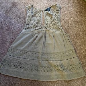 American Eagle Tan Tank Top